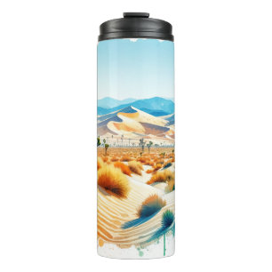 Joshua Tree National Park Turkey Flats Sand Dunes  Thermal Tumbler