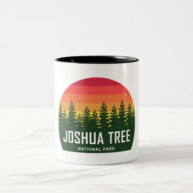 Joshua Tree National Park Two-Tone Coffee Mug (Center)