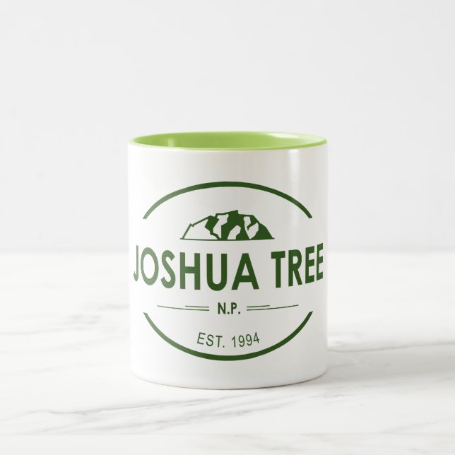 Joshua Tree National Park Two-Tone Coffee Mug (Center)