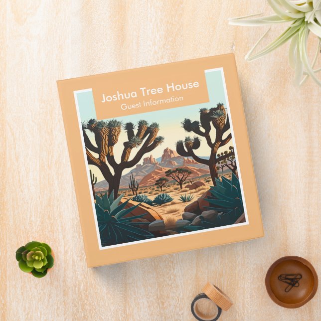 Joshua Tree National Park Vacation Rental Binder (In Situ)