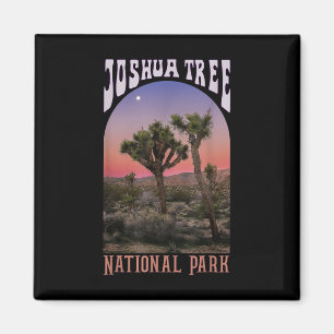 Joshua Tree National Park, Vintage California Hiki Magnet