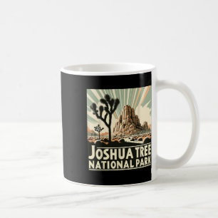 Joshua Tree National Park Vintage Hiking Camping O Coffee Mug