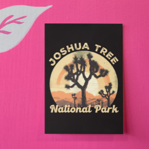 Joshua Tree National Park Vintage Travel Desert Postcard
