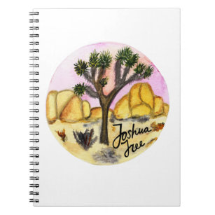 Joshua Tree National Park Watercolor Notebook