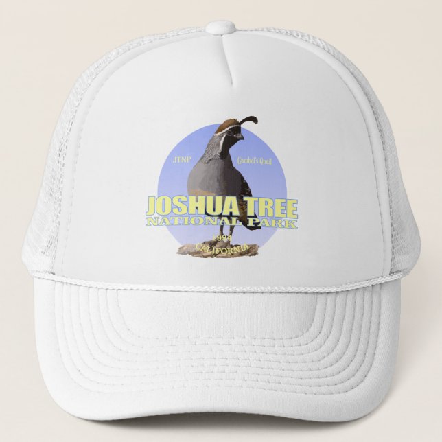 Joshua Tree NP (Quail) WT Trucker Hat (Front)