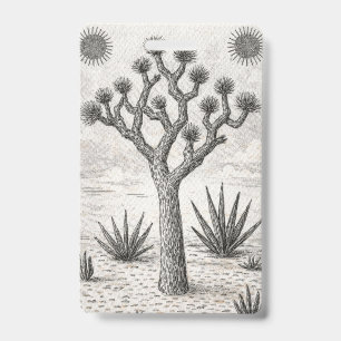 joshua tree sketch desert sketch art badge
