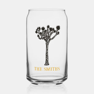 Joshua Tree Wedding Favours  Can Glass