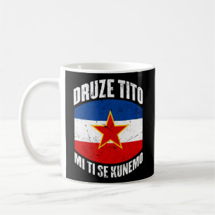 Josip Broz Tito Marsal Sfry Yugoslavia Coffee Mug