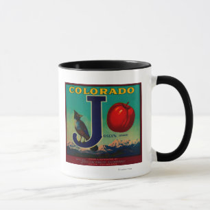 Joslyn Apple Crate Label Mug