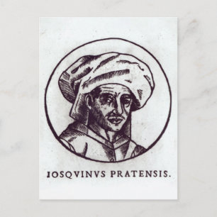 Josquin des Pres Postcard