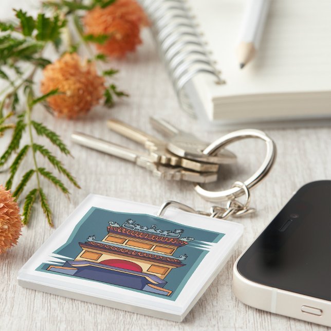 Joss House Keychain (Creator Uploaded)