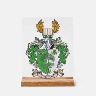Joss/Joyce Family Association Coat of arms Acrylic Sign