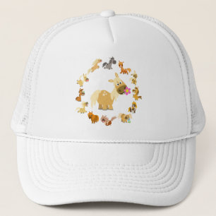 Jote Cartoon Ponies Mandala Casquette
