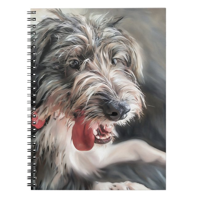 Jote Doodle Chien Spiral Carnet photo (Devant)