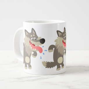 Jote Fameux Cartoon Wolf Jumbo Mug