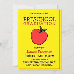Jote Jaune enfant jardin d'enfants Invitation de d