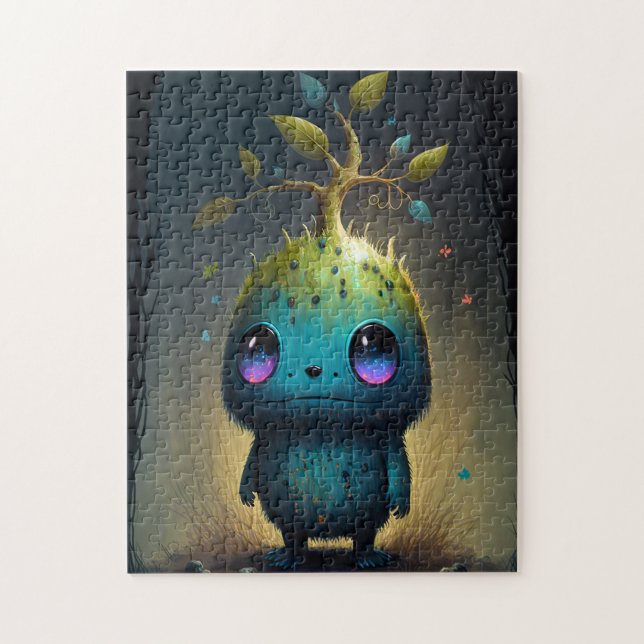 Jote Plante Monster Imaginaire Art Jigsaw Puzzle (Vertical)