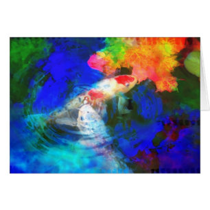 Jouant avec l'automne, carte