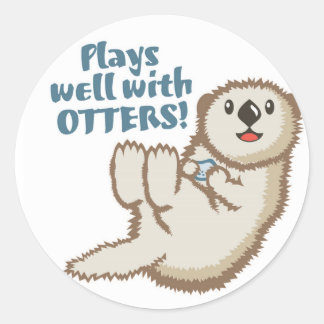 Joue Bien Avec Le Sticker Otter