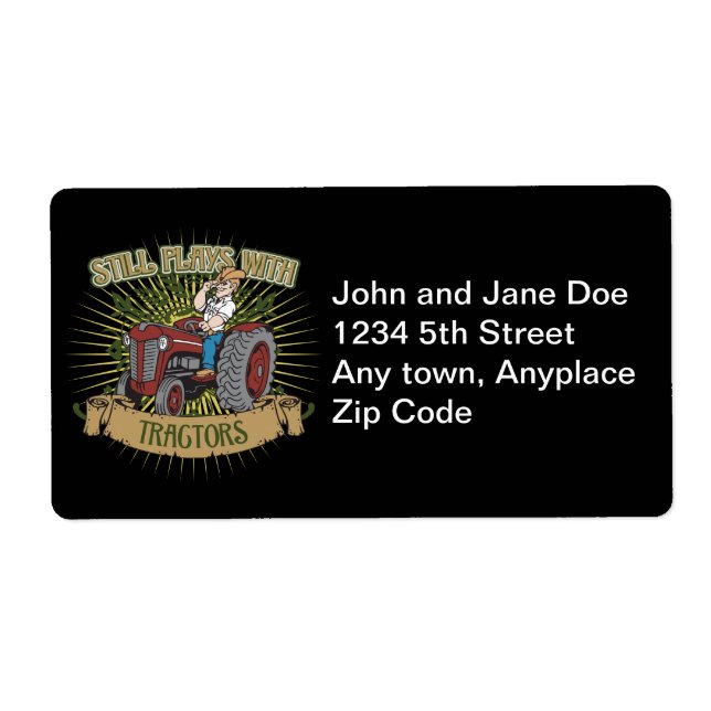 Joue Toujours Avec Des Tracteurs Rouges (Devant)