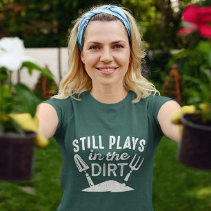 Joue Toujours Dans Le T-Shirt Dirt