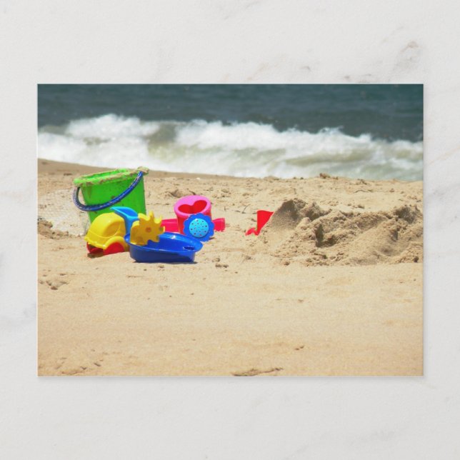 Jouer à la carte postale de plage (Devant)