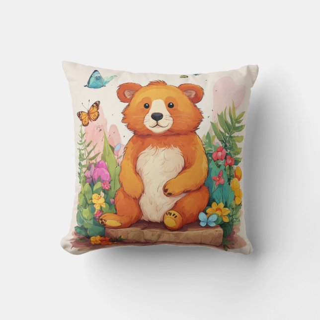 Jouer animal Coussin Confort parfait pour l'amour  (Recto)