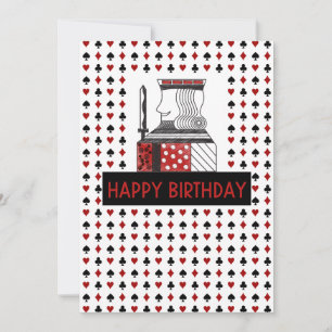 Jouer carte JACK carte d'anniversaire