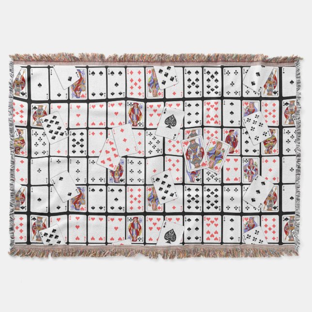 Jouer Cartes Poker Euchre Jeter couverture (Devant)