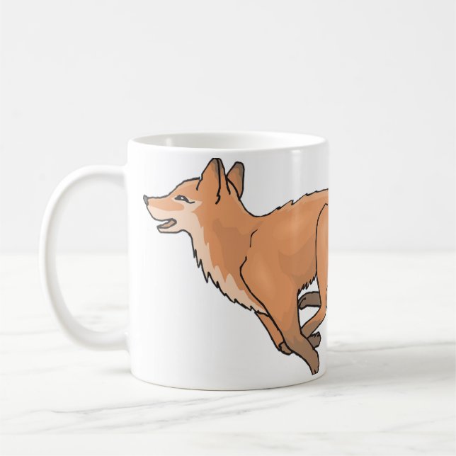 Jouer Fox Design Mug - Parfait pour les amateurs d (Gauche)