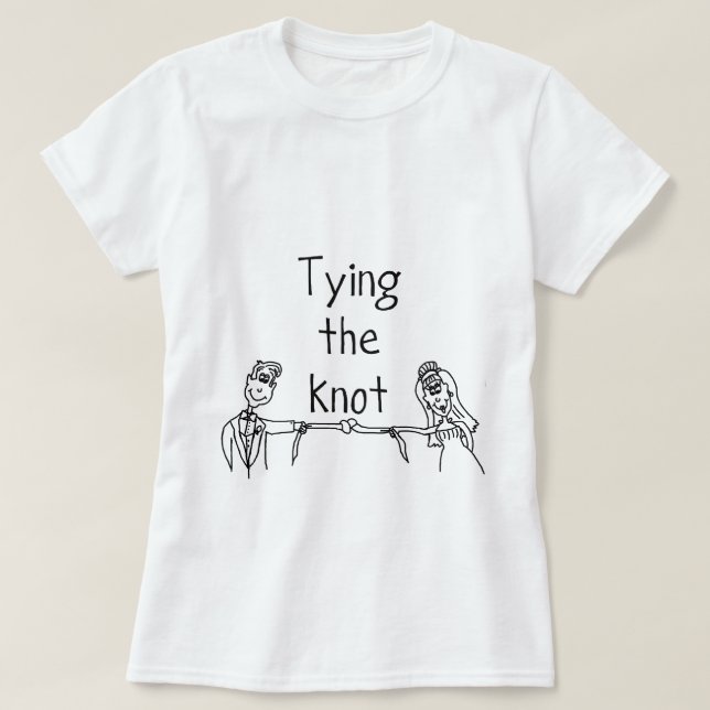 Jouer le t-shirt de noeud (Design devant)