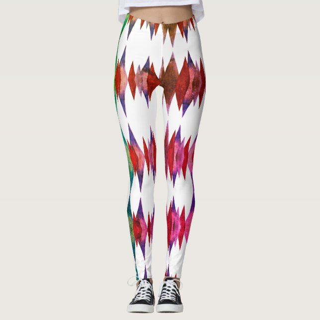 Jouer Leggings Motifs Abstraits (Devant)