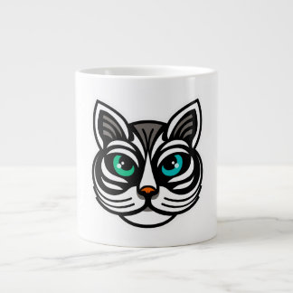Jouer Odd-Eyed Cat Mug Art