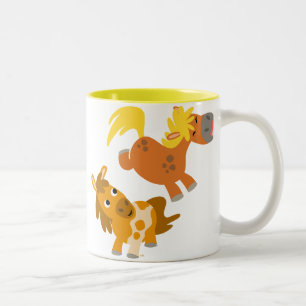 Jouer Ponies de dessin animé Mug