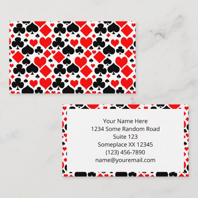 Jouer un Motif de carte (Devant / Derrière)