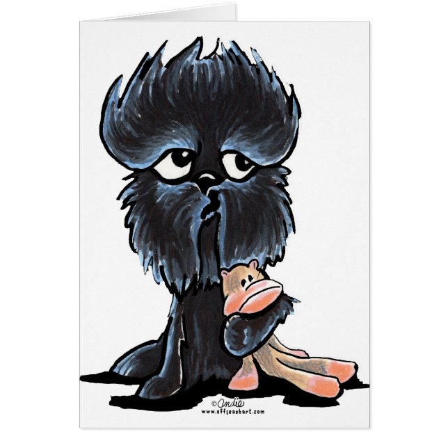 Jouet à singe Affenpinscher (Devant)
