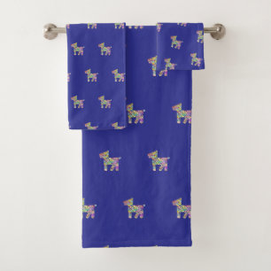 Jouet Chien Bleu Foncé