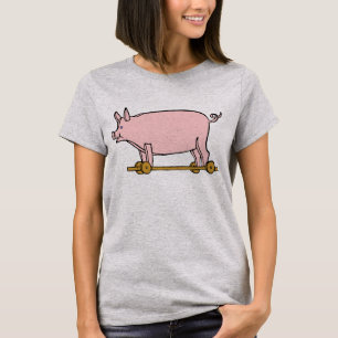 Jouet Cochon rose Vintage T-shirt Art