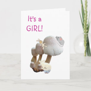 Jouet de chambre à champignons faire-part