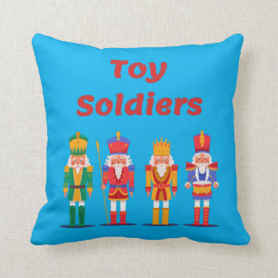 Jouet Soldat Nutcrackers Jeter Oreiller