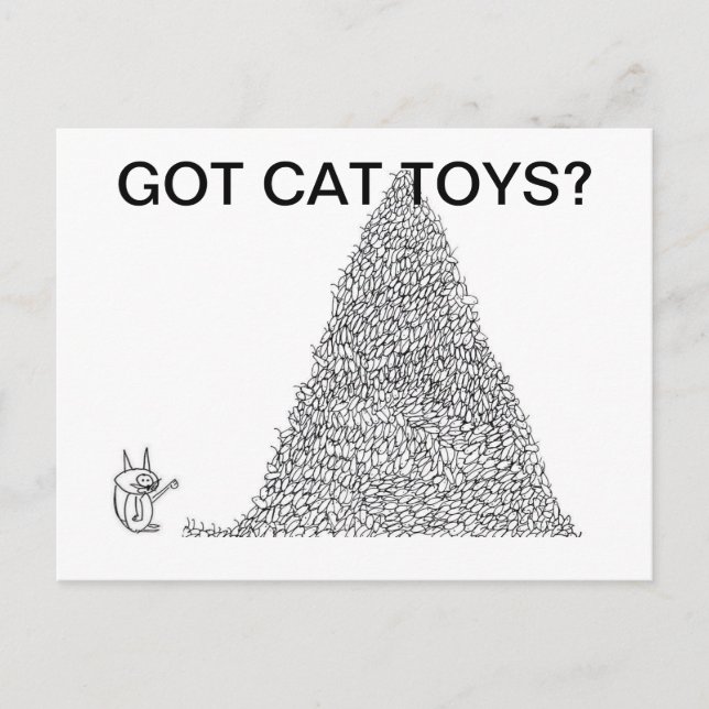Jouets obtenus de chat ? Cartes postales de la (Devant)