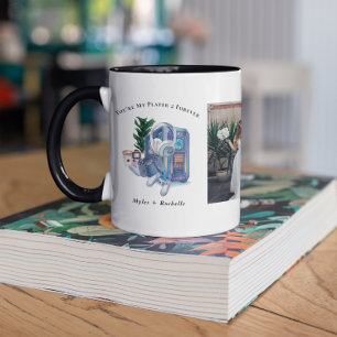 Joueur 2 pour toujours   Mug Photo de Couple de Jo