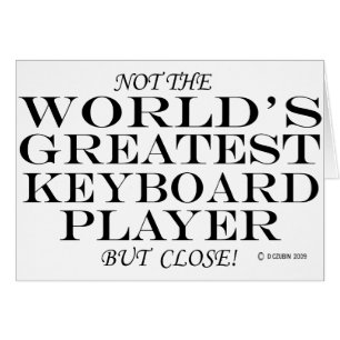 Joueur Clavier le plus grand fermer