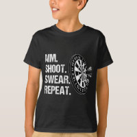 Joueur Dart Tirer Sweat Répéter Funny Darts Pla