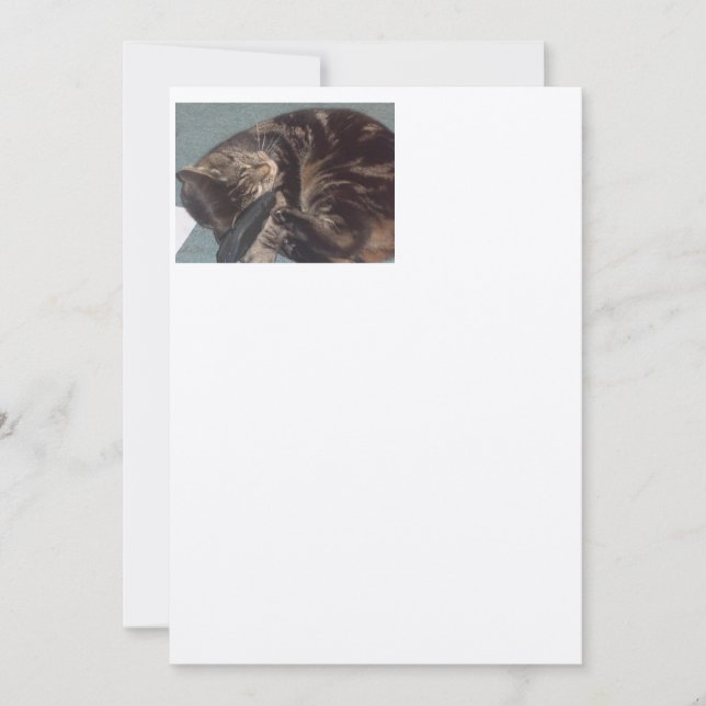 Joueur Dave Artisan : Sentiment Ecru Invitations (Devant)
