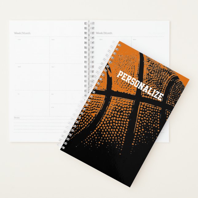 Joueur de basketball et entraîneur planificateur s (Devant avec enveloppe)
