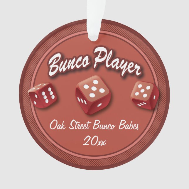Joueur de Bunco (devant)