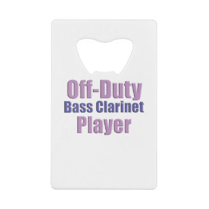 joueur de clarinette basse