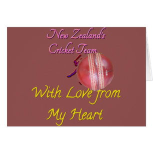 Joueur de cricket en Nouvelle-Zélande amusant