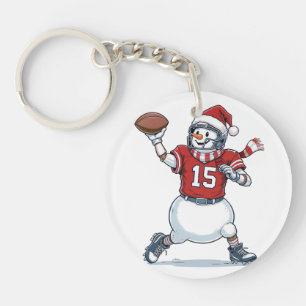 Joueur de football Bonhomme de neige Noël 2026 Vac